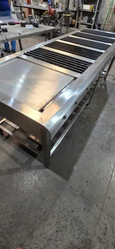 Fogão Industrial em Aço Inox - Novo