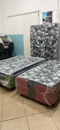 Cama box de solteiro