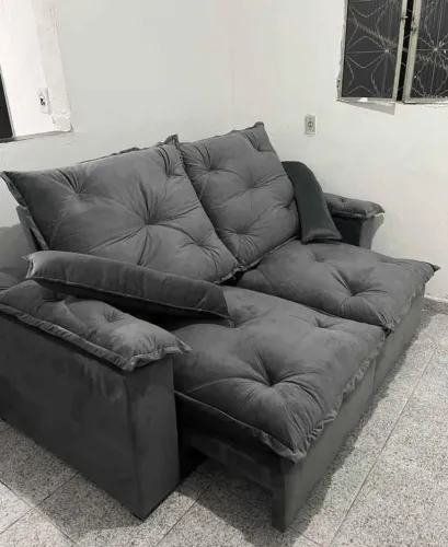 Sofá retrátil e reclinável 2.30m