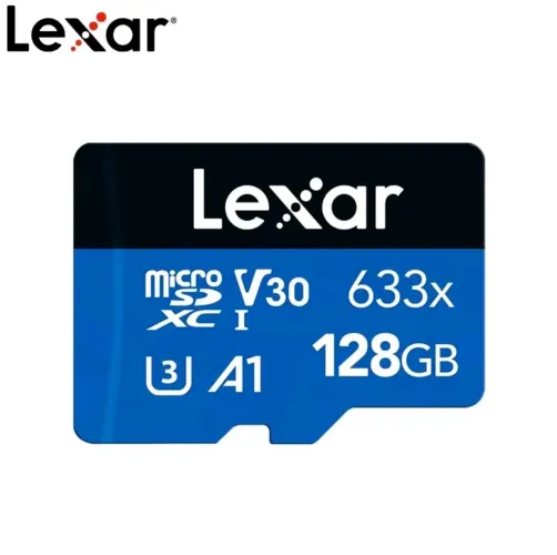 Original - Cartão de Memória Lexar 128GB micro SDXC 633x A1 V30 U3
