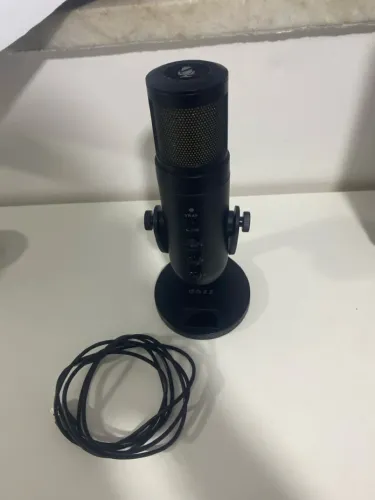 Microfone Condensador Dazz X Pro Rgb Usb 2.0 Preto