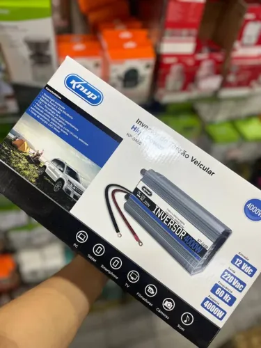 Inversor de Tensão Veicular 12V para 220V de 4.000W Knup
