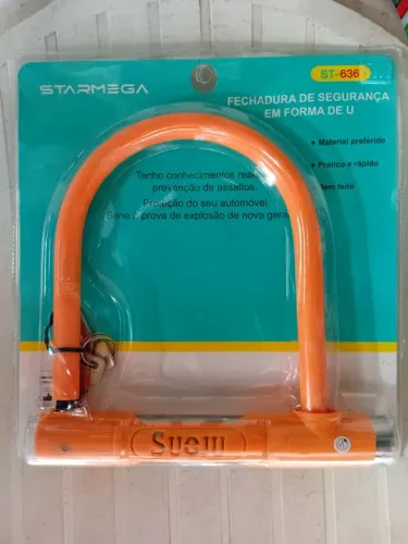 Fechadura de Segurança para Bicicleta em Forma de U