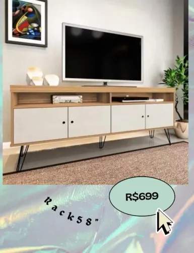 Promoção Rack 58'' - 01/03