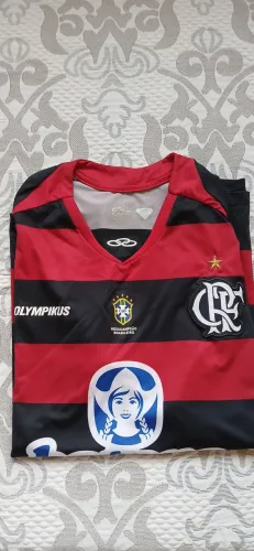 Camisa Flamengo Olympikus - Oficial - Titular Ano 2010