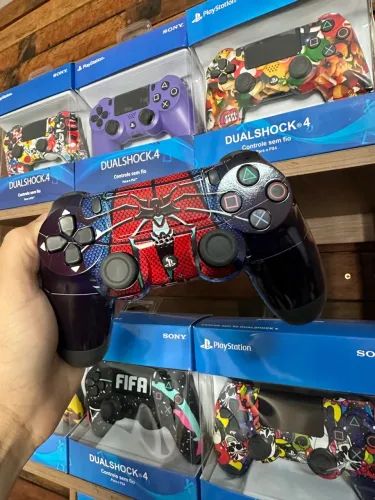 Controle PlayStation 4 PS4 PC TV Dualshock 4 Personalizado - ENTREGAMOS COM GARANTIA 