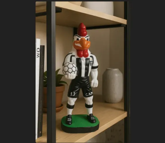Mascote Galo Doido Decorativo Atletico - Direto da Fabrica