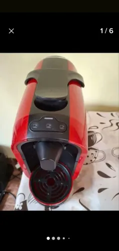 Cafeteira Expresso Três Corações Mimo Automática Vermelha