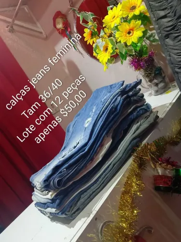 Lotes de roupas para brechó 