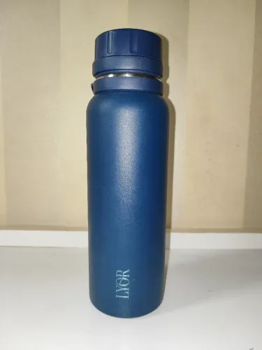 Garrafa Térmica Lyor 650ml Azul