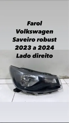 Farol Vw saveiro robust 2023 2024 aos original