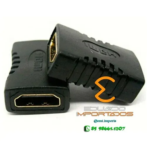 Emenda HDMI Femea x Femea