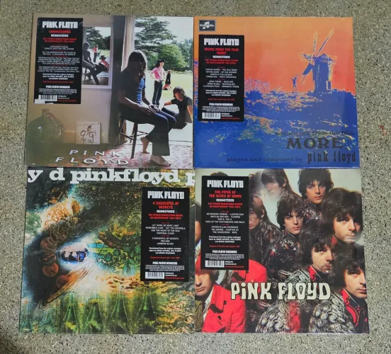 Coleção Completa Pink Floyd Vinil 180g LACRADOS