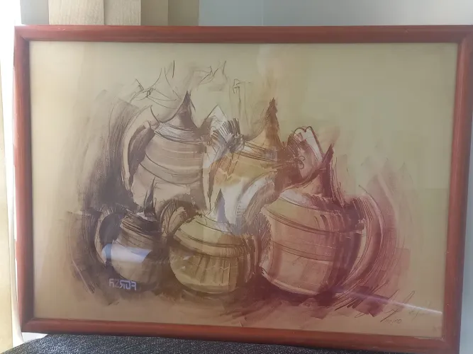 Quadro de parede estudo trocas