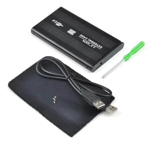 Case Gaveta Para Hd Sata 2.5 Usb 2.0 Case Hd Notebook Externo fyh2521 Loja Coimbra Entrega