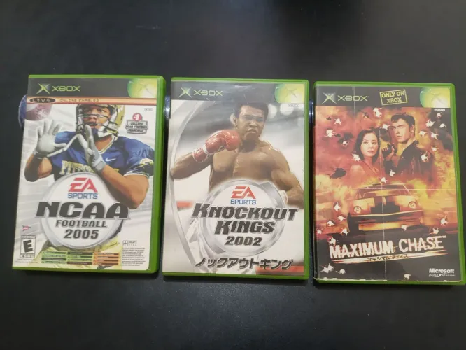  4 Jogos Xbox Clássico Jap 