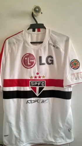 Camisa 1 São Paulo Reebok 2006 Branca