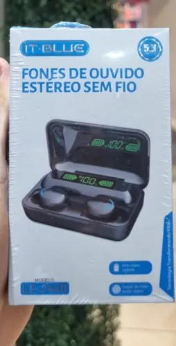 FONE DE OUVIDO ESTÉREO SEM FIO