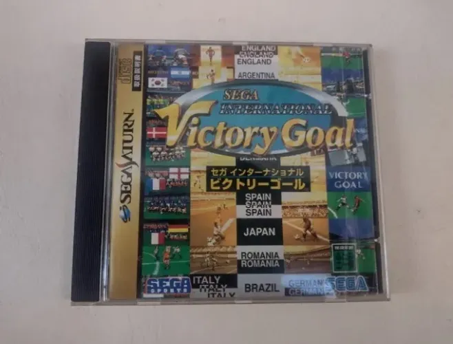 Victory Goal Original Japonês Sega Saturn - Leia Descrição