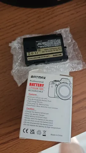 Bateria Nova Batmax EN-EL15C Câmeras Nikon D7000, D7100, D7200