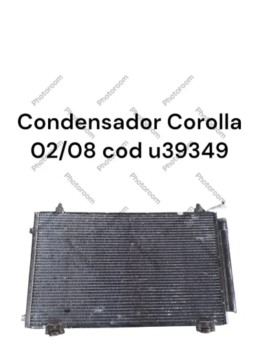 Condensador Corolla 02/08 Cod U39349