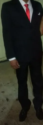 Terno slim preto 
