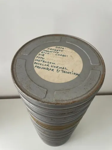 Latas de Negativo 16mm Cinema (Vazias)