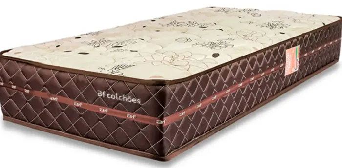 Colchão Solteiro Ortopédico Espuma D33 88x188x24cm BF Colchões