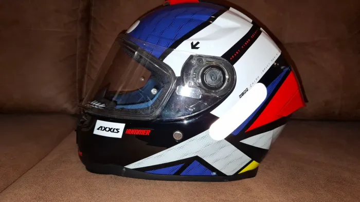 Capacete Axxis Hummer - Tamanho 62<br>Só 4 meses de uso!