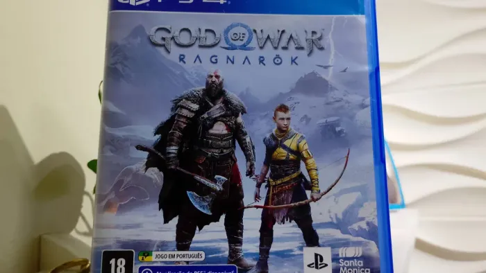 GOD OF WAR RAGNAROK para Ps4 - 2 CD<br>[18/03, 20:55] Davi Filho: 2 CD 100 reais