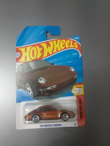 Miniatura HOT WHEELS PORSCHE CARRERA 96 - Cartela 1:64