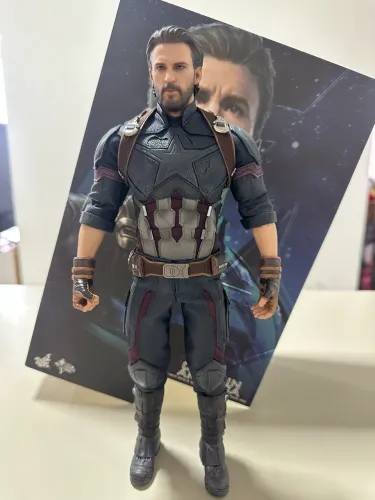 Hot Toys capitão América infinity war