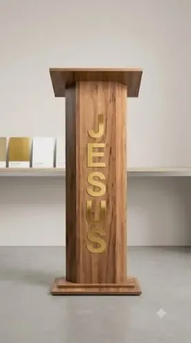 Púlpito novo 100% mdf pagamento na entrega