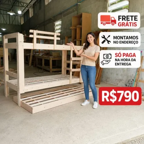 BELICHE + CAMA AUXILIAR 