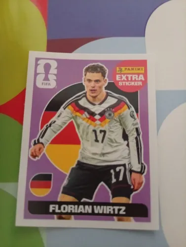 Figurinha extra sticker Panini | Florian Wirtz