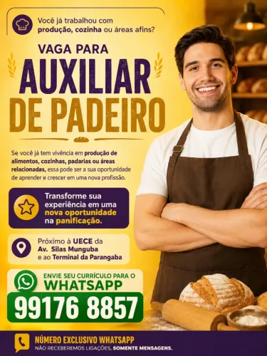 Sua Nova Profissão - Auxiliar de Padeiro