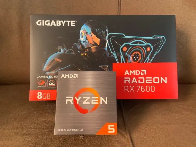 Placa de Video Gigabyte Radeon RX 7600 Gaming OC, 8GB, GDDR6, 128-bit, GV-R76GAMING-OC-8GD