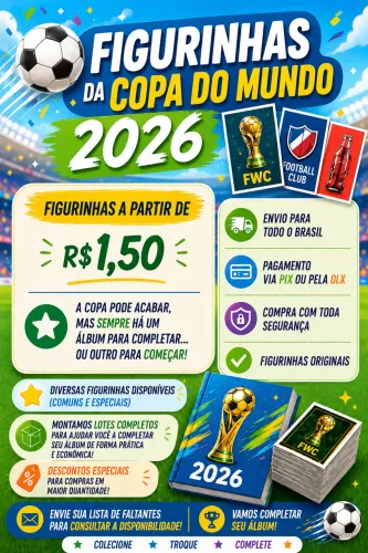 Figurinhas COPA 2026