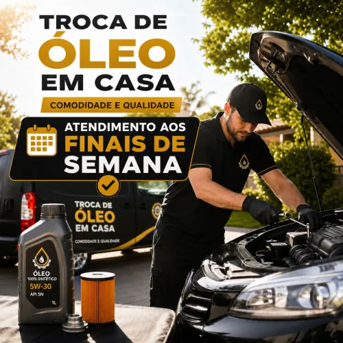Troca de óleo residencial 