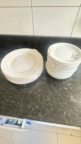Kit com 20 pratos 