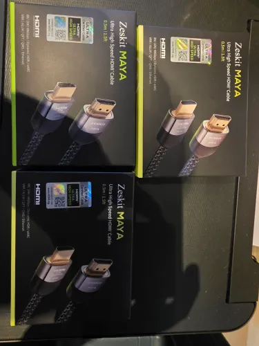 Cabos HDMI Hi End - Zeskit Maya 0.5m - NOVOS