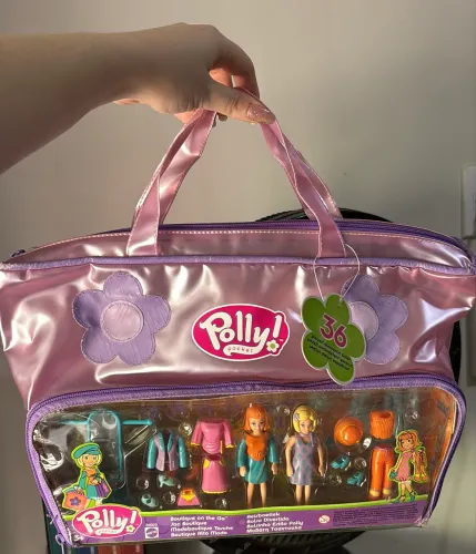polly pocket boutique on the go raridade