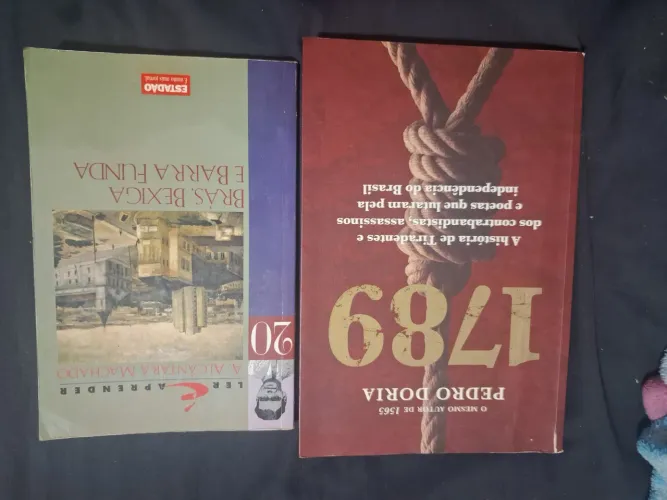 Kit 2 Livros de História e Literatura Nacional:"1789" e Brás, Bexiga e Barra Funda"
