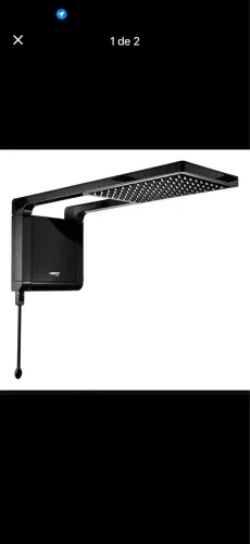 Chuveiro Lorenzetti Acqua Ultra 6800W 220 preto