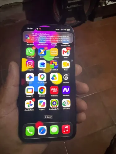 Troco iPhone 17 pro Max 2 meses de uso