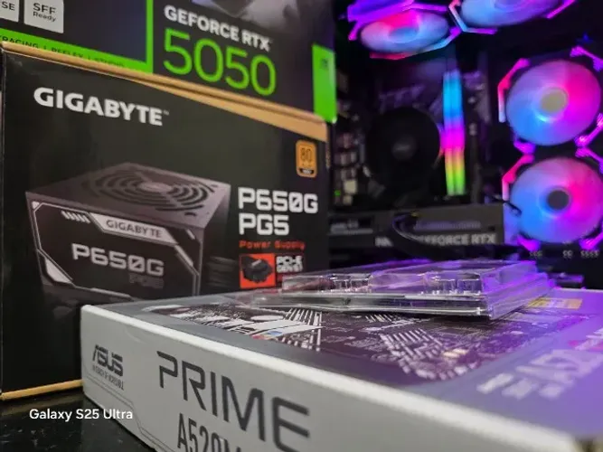 PC Gamer Potente e bom com Placa de video RTX e AMD Ryzen