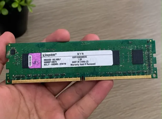 MEMÓRIA DDR3 KINGSTON 4GB DE 1333MHZ