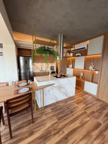 Geo Brooklin 62m2 Alto padrão mobiliado e decorado