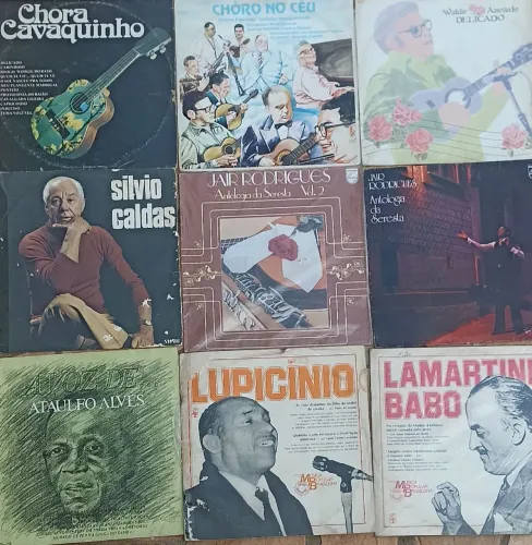 9 discos de vinil Lp