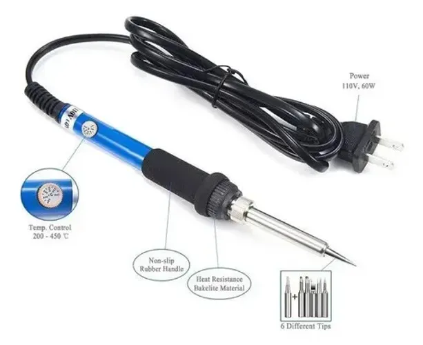 Kit de Ferro de Solda com 5 Peças